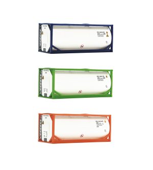 3-tlg. Set Tankcontainer