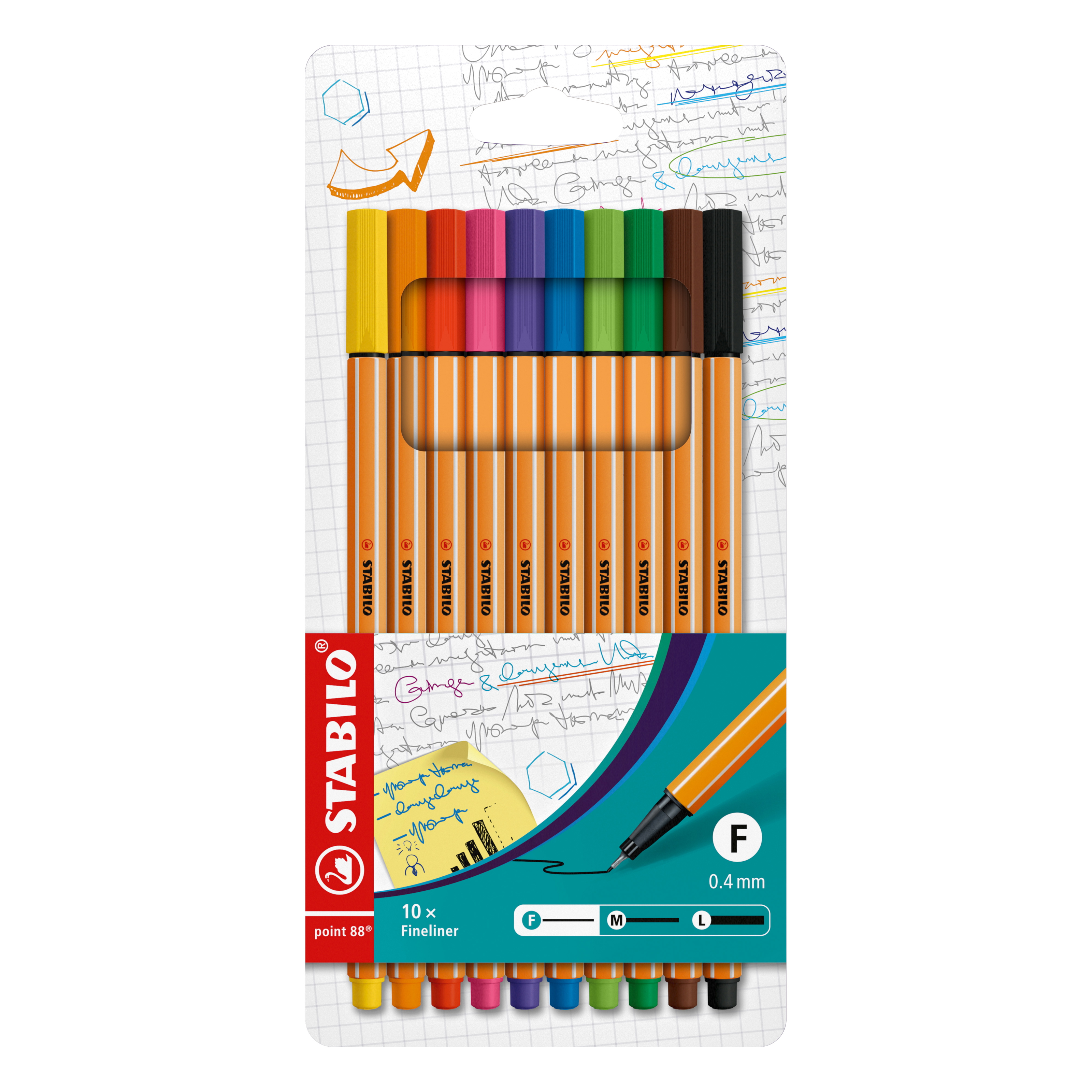 Fineliner STABILO® point 88® Etui