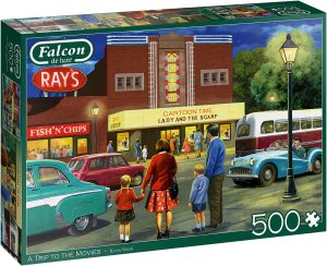 Falcon - A Trip to the Movies, Puzzle 500 Teile
